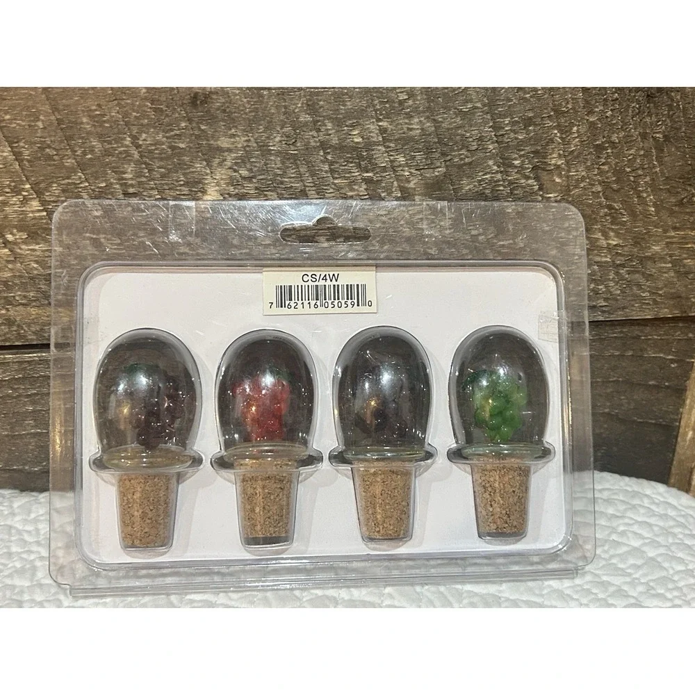 Meadowsweet‎ Kitchens Glass Top Cork Stoppers Wine Bottles